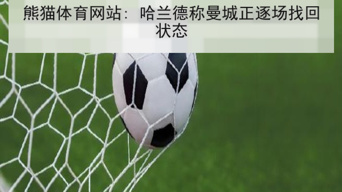 熊猫体育网站: 哈兰德称曼城正逐场找回状态 熊猫体育网站: 哈兰德称曼城正逐场找回状态